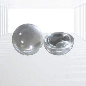 上海精葳科技，Sapphire spherical and hemispherical lenses (customized and in stock)